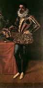 FIGINO, Giovanni Ambrogio Portrait of Lucio Foppa  tu Spain oil painting reproduction